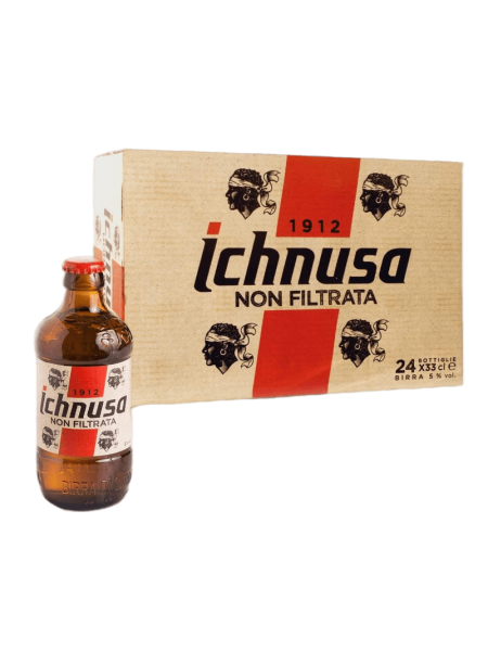 BIRRA ICHNUSA NON FILTRATA 33X24