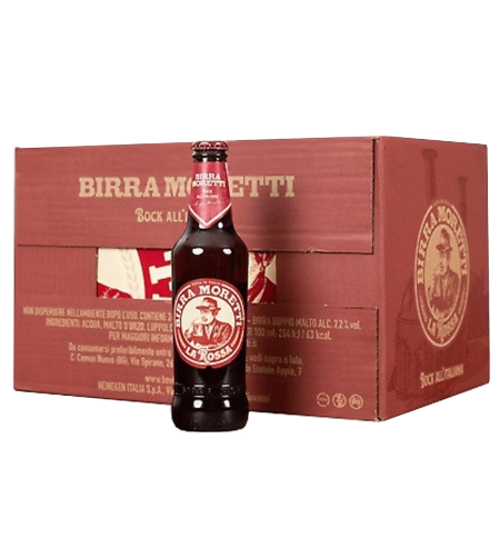 BIRRA MORETTI LA ROSSA 33CLX24