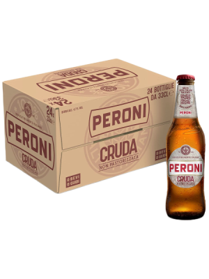 BIRRA PERONI CRUDA 1/3 X 24