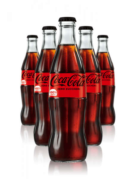 COCA COLA ZERO 33CL X24 VETRO