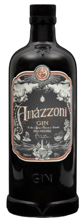 GIN AMAZZONI RIO NEGRO 70 CL