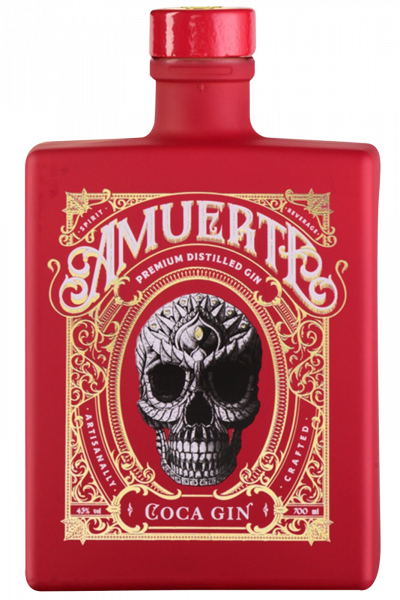 GIN AMUERTE COCA LEAF GIN RED 70CL
