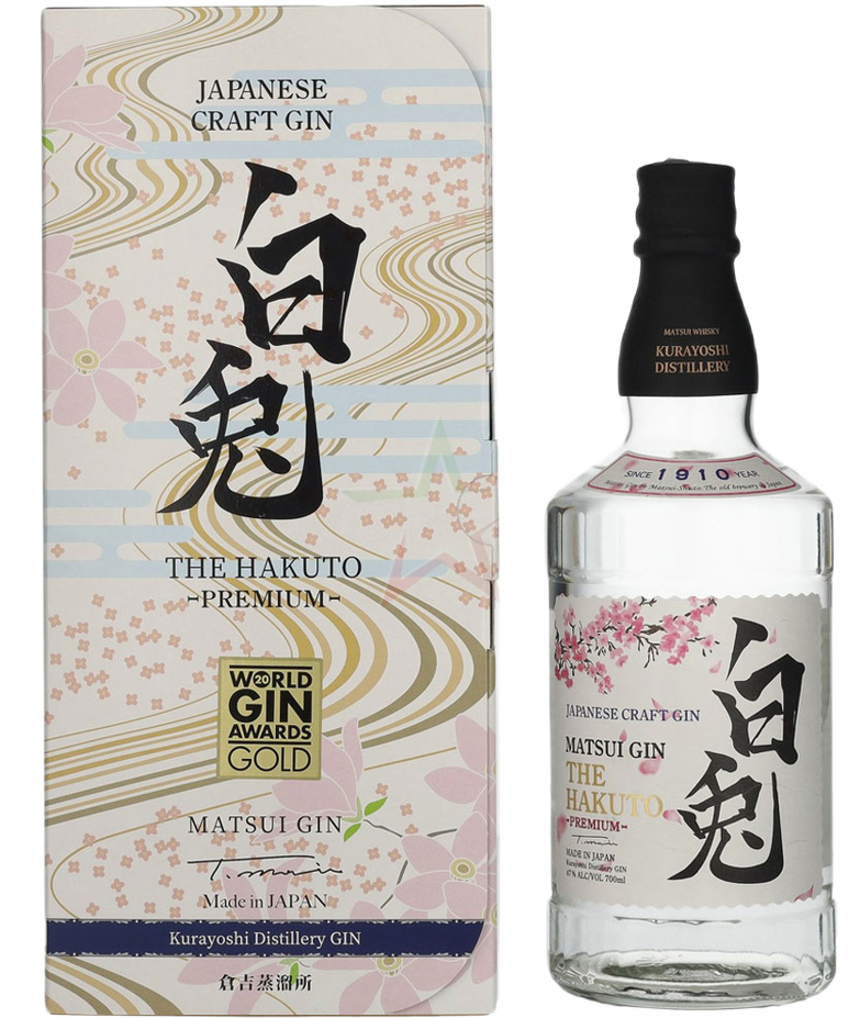 GIN MATSUI GIN HAKUTO PREMIUM 47° AST 70CL
