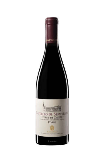 TERRE DI CHIETI CASTELLO DI SEMIVICOLI VINO ROSSO CL75