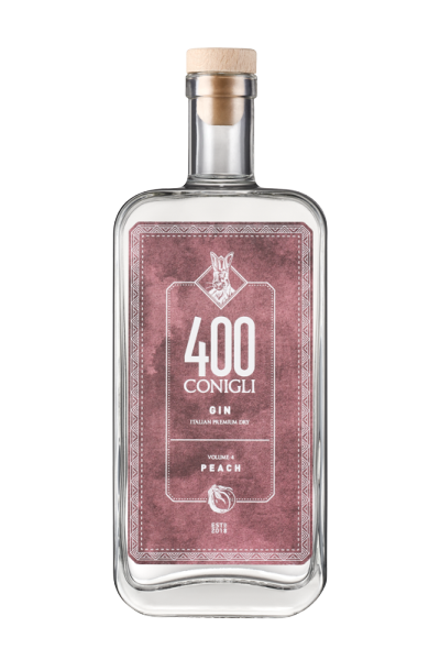 GIN 400 CONIGLI PEACH CL50