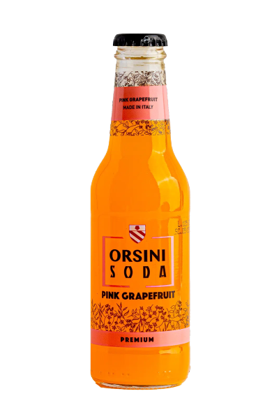 ORSINI SODA PINK GRAPEFRUIT 24X20CL